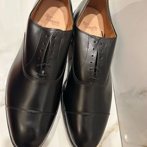 Brand New Black Leather Allen Edmonds Oxford Dress Shoe